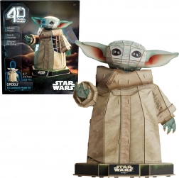 Puzzle 3D figurină STAR WARS Grogu (Baby Yoda) – model de asamblat