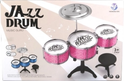 Set de tobe pentru copii cu scăunel Yuesheng Toys