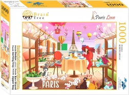 Puzzle Brain Tree Dragoste din Paris 1000 piese