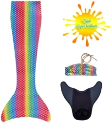 Monoplută Aquaris cu motiv Hawaii și bikini