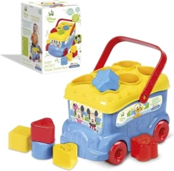 Clementoni Baby Autobuz de Introducere Disney Mickey