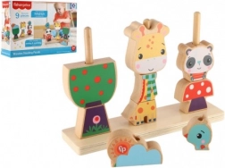 Jucărie din lemn de construit Fisher-Price pentru copii