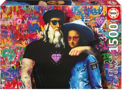 Puzzle Educa Leo și Lisa 1500 piese