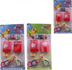 Skateboard pentru degete cu roată