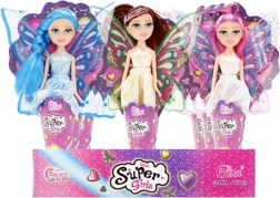 Păpușă zână cu aripi sclipitoare