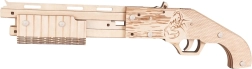 Puzzle 3D din lemn arma cu elastice Mossberg
