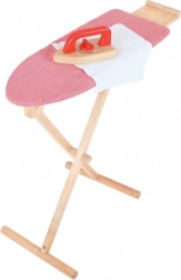 Placă de călcat și fier de călcat din lemn pentru copii