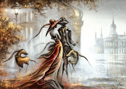 Puzzle Întâlnire pe nevăzute 1000 piese MAGNOLIA