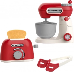 Robot de bucătărie și prăjitor de pâine cu iluminare și sunet