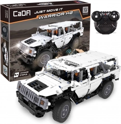 Set de construcție CaDA RC vehicul off-road Warrior H2, 575 piese, Dual Mode