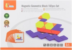 Mozaic magnetic - blocuri geometrice