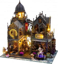Casa de păpuși miniaturală Castelul Huoluo de la 2Kids Toys