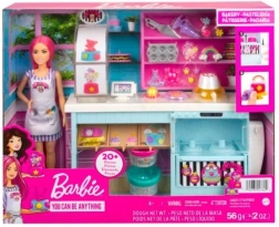 Barbie Cofetărie – set de joacă cu păpușă