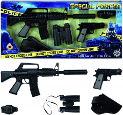 Set polițienesc al unității speciale cu capse