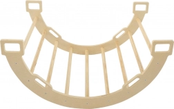 Scara și leagăn din lemn cu pernă 2în1 CHIPOLINO