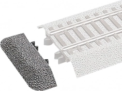 Roco Line dop de capăt pentru terasament H0, 6 buc.