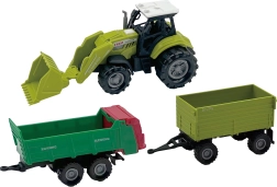 Tractor cu accesorii, cu lumină și sunet