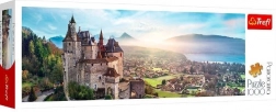 Puzzle panoramice 1000 piese – castelul Menthon, Franța