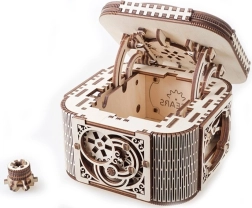 UGEARS puzzle 3D din lemn cutie de bijuterii 190 piese