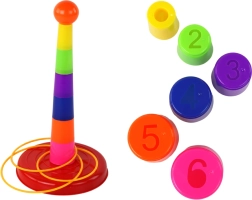 Joc de aruncare la țintă cu pahare și inele