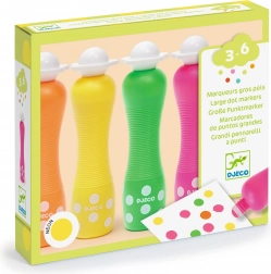 Carioci din spumă pentru cei mai mici, neon, de la DJECO