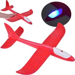 Planor aruncat din spumă cu iluminare LED