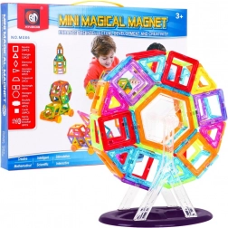 Set de construcție magnetică 86 piese