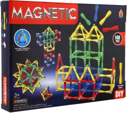 Set de construcție magnetică 148 piese