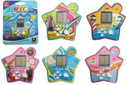 Joc electronic de buzunar Tetris în formă de stea – albastru