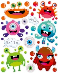 Aplicații termice Monștri foaie mare