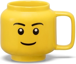 Cană ceramică Lego 255 ml – cap de minifigurină băiat