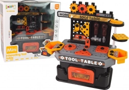 Banc de lucru pentru copii cu unelte – 57 de piese