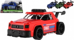 Mașină de curse din plastic cu volant - 16 cm