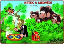 Carte de colorat A5 Cârtița și urșii