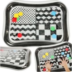 Jucărie senzorială pentru copii, covoraș cu apă contrastant