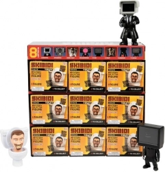 Figurine misterioase Skibidi Toilet - Ecran 9 buc