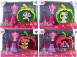 Set animăluț cu căsuță măr cu luminiță