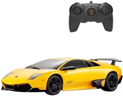 RASTAR Lamborghini Murciélago LP670-4 mașină cu telecomandă 1:24 galbenă