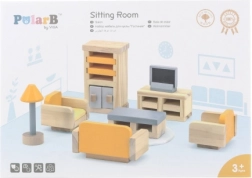 Mobilier din lemn pentru căsuța de păpuși PolarB de la Viga