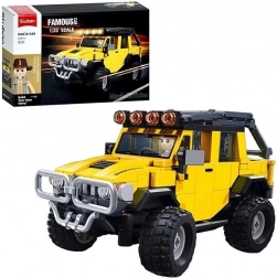 sluban model bricks off-road wrangler 1:35