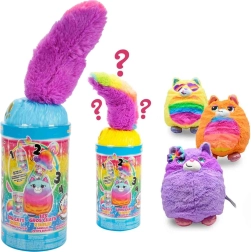 Pisoi de pluș surpriză MISFITTENS Rainbow Cats seria 4 24 cm