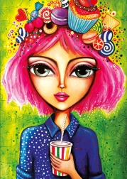 Puzzle Magnolia Snacks 1000 piese
