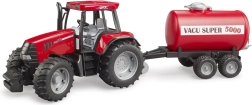 Tractor Bruder Case IH CVX 170 cu remorcă cisternă 1:16