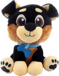 Câine plușat vesel 25 cm