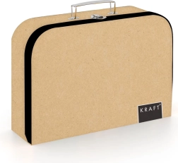 Servietă din laminat KRAFT nature 34 cm