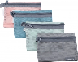 Mapă cu fermoar 14x10,5 cm