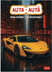 Caiet de colorat Mașini 20 × 27,5 cm