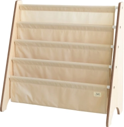 3 Sprouts suport pentru cărți recycled solid/beige