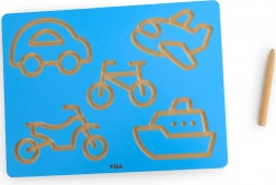 Viga tablă grafomotrică – vehicule