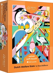 Puzzle Trefl Velvet Soft Touch: Țările de Jos – statul bunăstării, 500 de piese